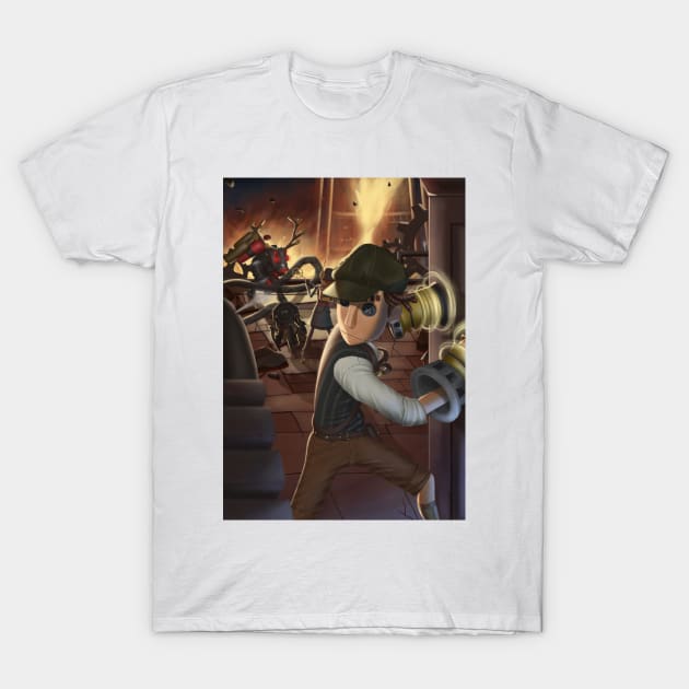 Spring Hand Mercenary T-Shirt by gagimas